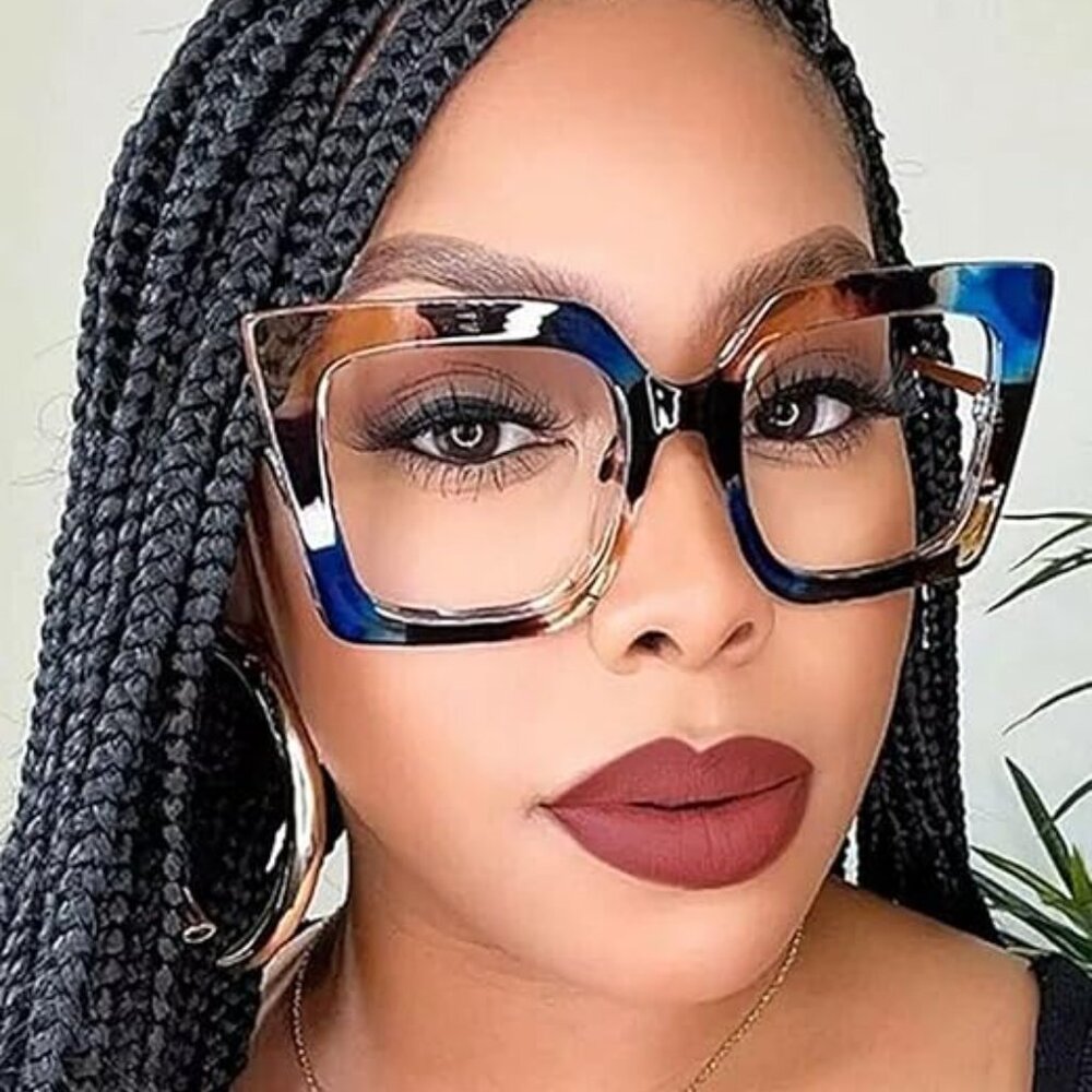 Oversized Blue Light Glasses